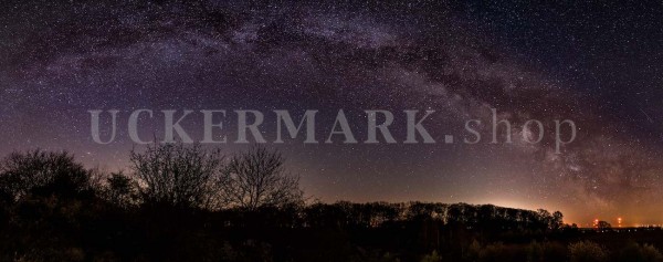 Die Milchstraße, betrachtet aus der Uckermark